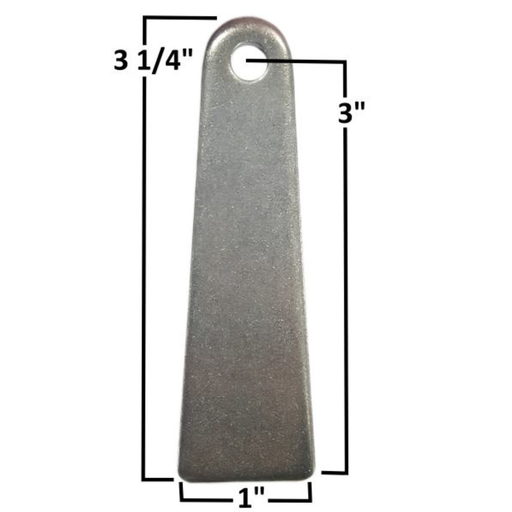 [AAMAA-093-A] Chassis Tab, 3.250" Long x 1" Wide - AAMAA-093-A